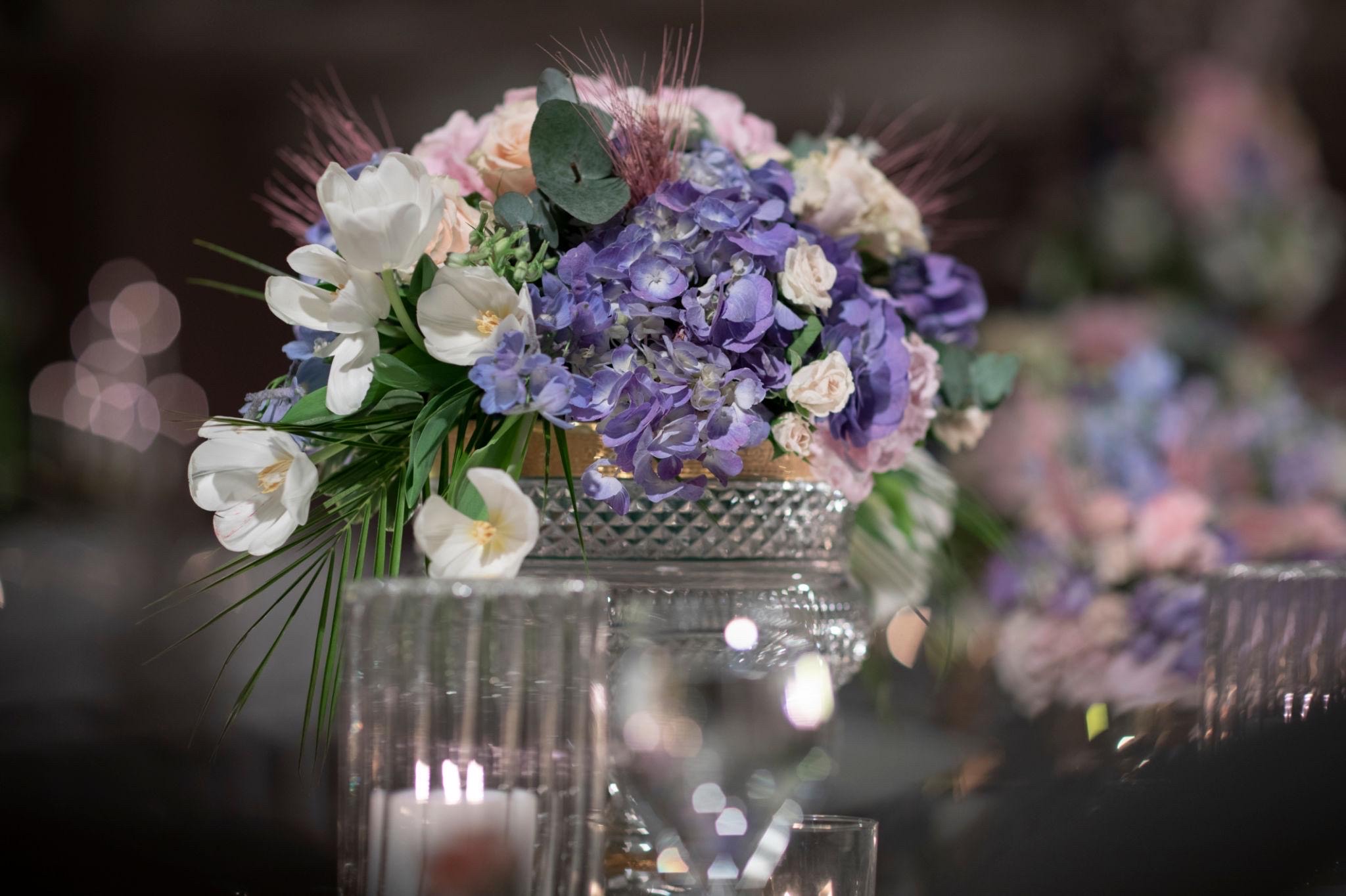 Floral and event styling details